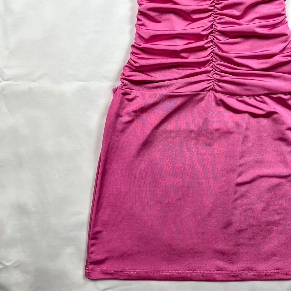 90’s Y2K Ruched Bodycon Mini Dress